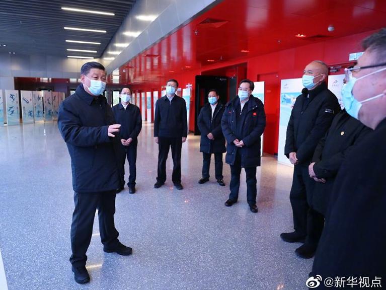 習(xí)近平考察北京冬奧會、冬殘奧會籌辦工作